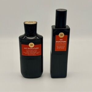 Bath & Body Works My Signature Mens Body Care Gift Set NWT